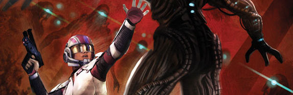 Ashley Williams in Mass Effect Foundation #3